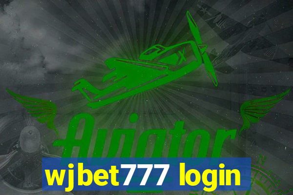 wjbet777 login